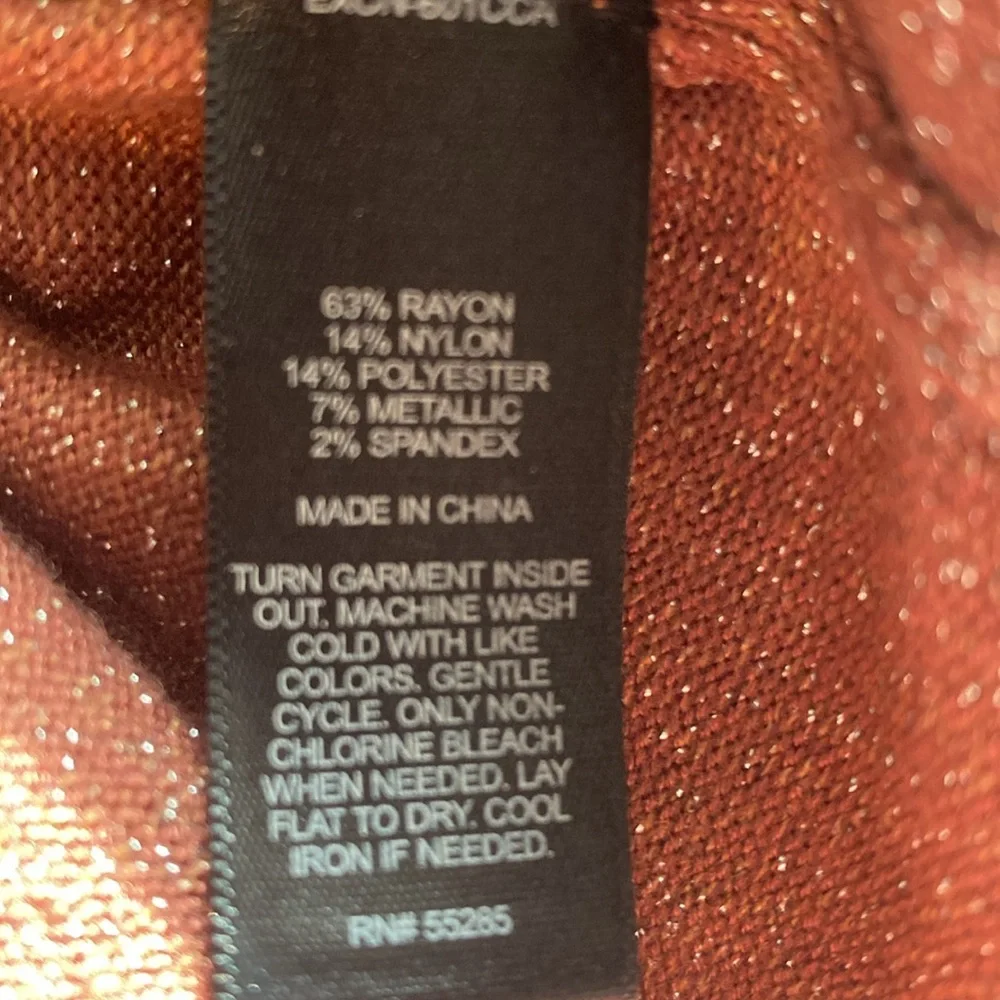 Express NWT sparkle ranched side dress small - Picture 9 of 9